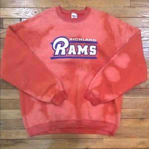 1 of 1 Custom Distressed Pullover Sweatshirt